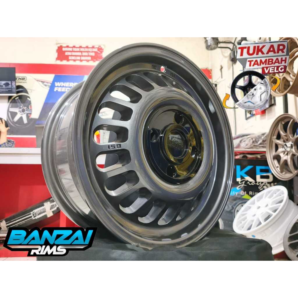 Velg Mobil Racing Ring 15 / Velg Mobil HSR Wheel BSI Ring 15 / Velg Mobil Racing Jakarta Timur