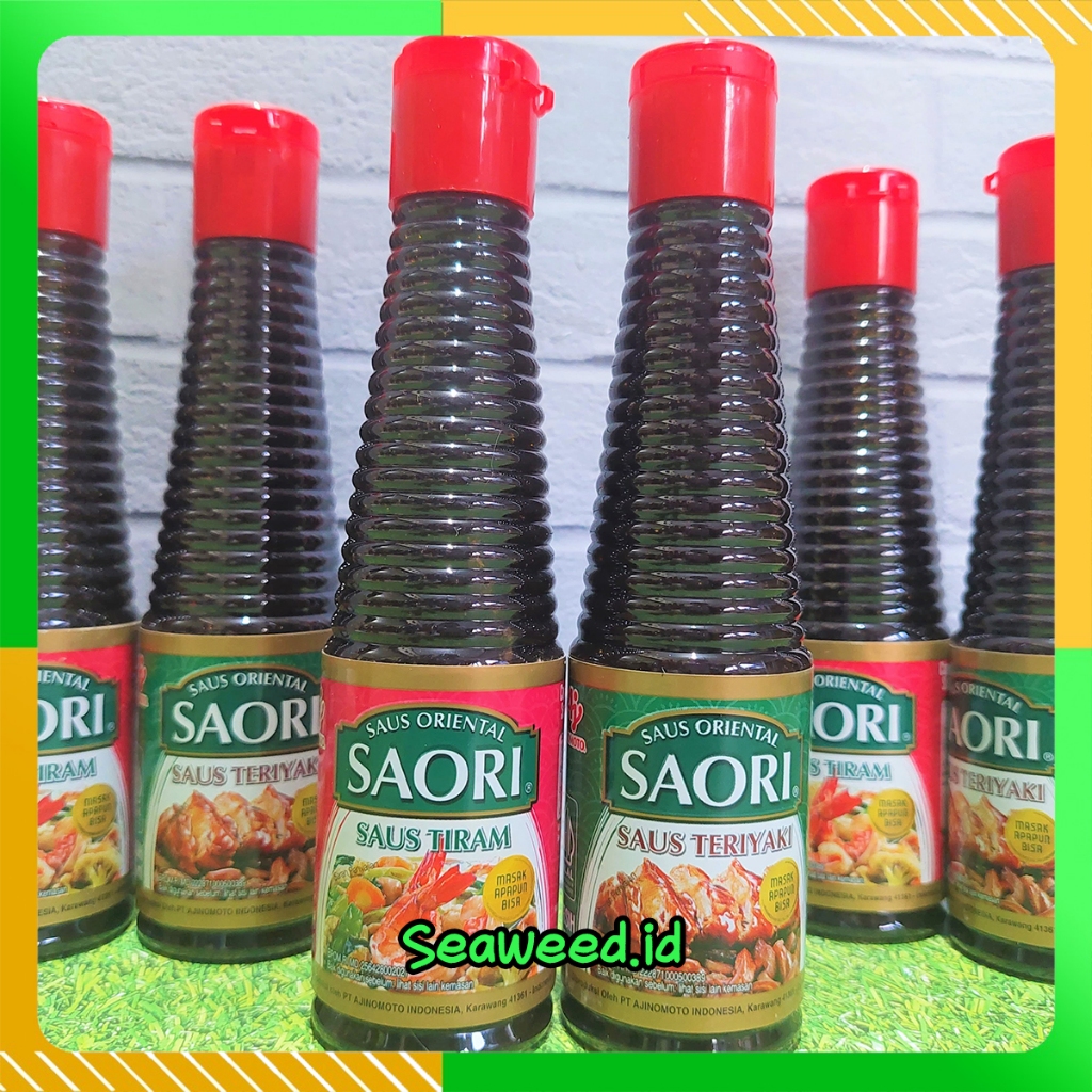 

Saori Saos TIRAM Saus TERIYAKI BOTOL 133 ML Halal