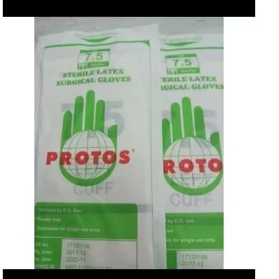 PROTOS SARUNG TANGAN STERIL SIZE 7