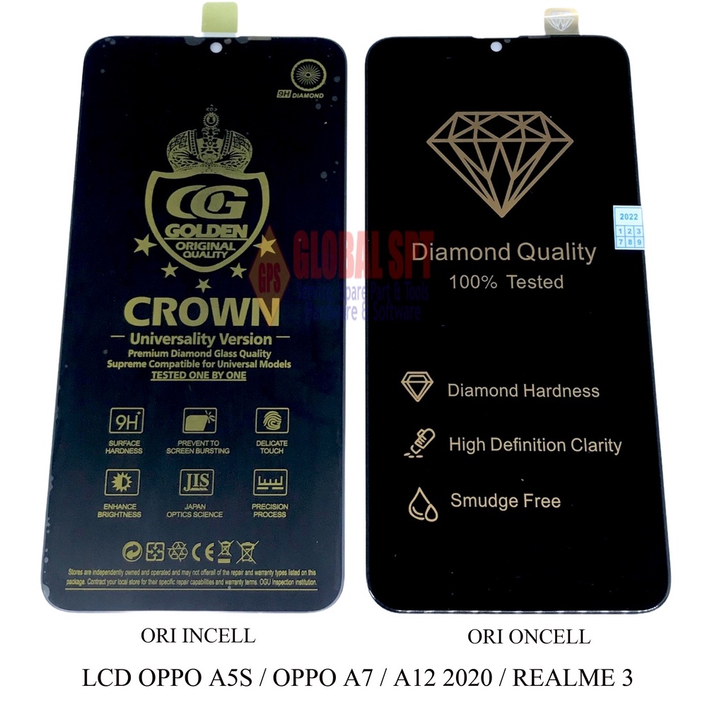KODE T93D LCD TOUCHSCREEN OPPO A5S  A7  A12 22  3  A11K  CPH199