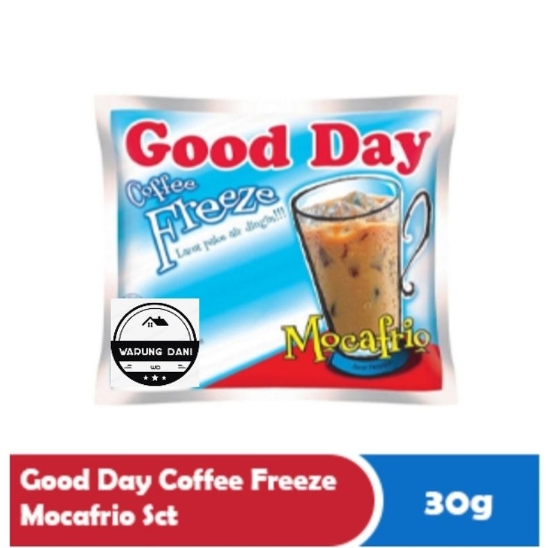 

Kopi Good Day Freeze Mocafrio Minuman Kopi Bubuk Instan 3in1 | 1Sachet | 1Rcg 10x30g