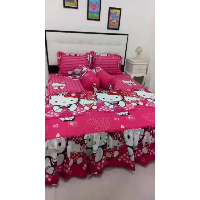 Sprei Rumbai Motif KARAKTER