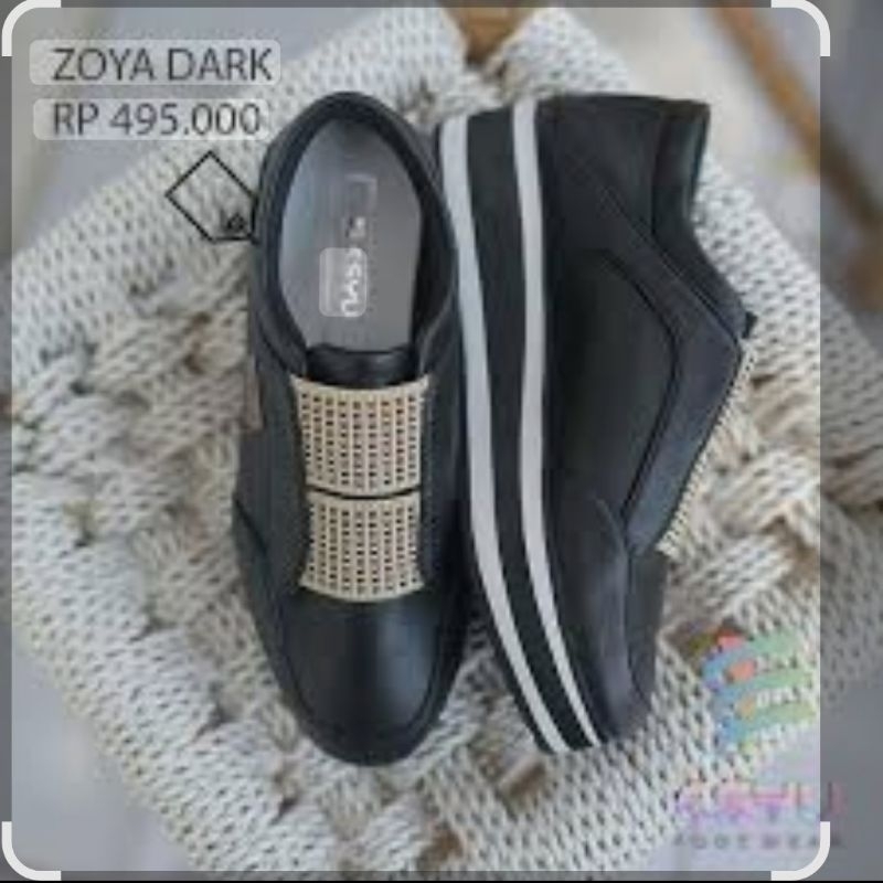 Zoya Dark Sepatu ESYU (ORIGINAL 100% By ESYU)