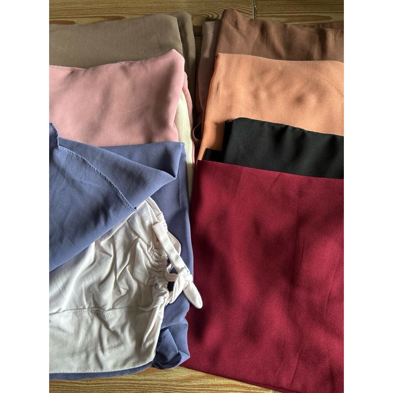 [PRELOVED] Pashmina Inner Oval Bahan Ceruty