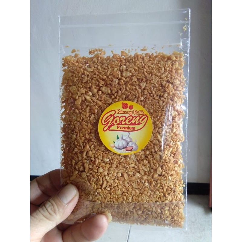 

Bawang Putih Goreng Cincang Asli Wangi dan Fresh 50gr