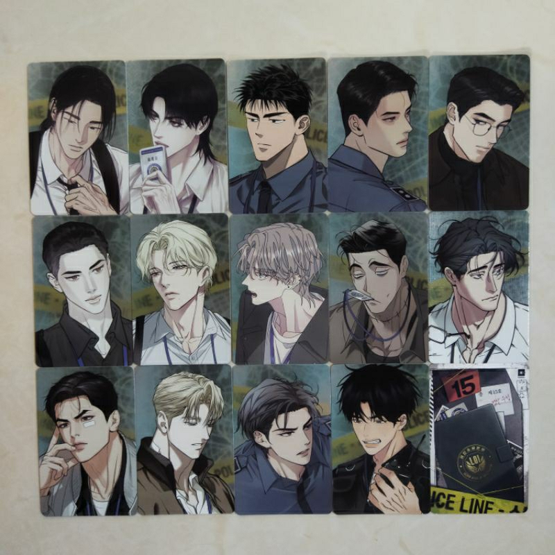 (ready stock, baca deskripsi) Casebook Package Police Lezhin Official Lezhin Project Casebook Packag