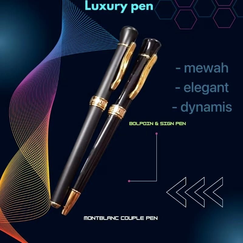 

pulpen rollerball pen mewah Montblanc exclusive keren dan limited