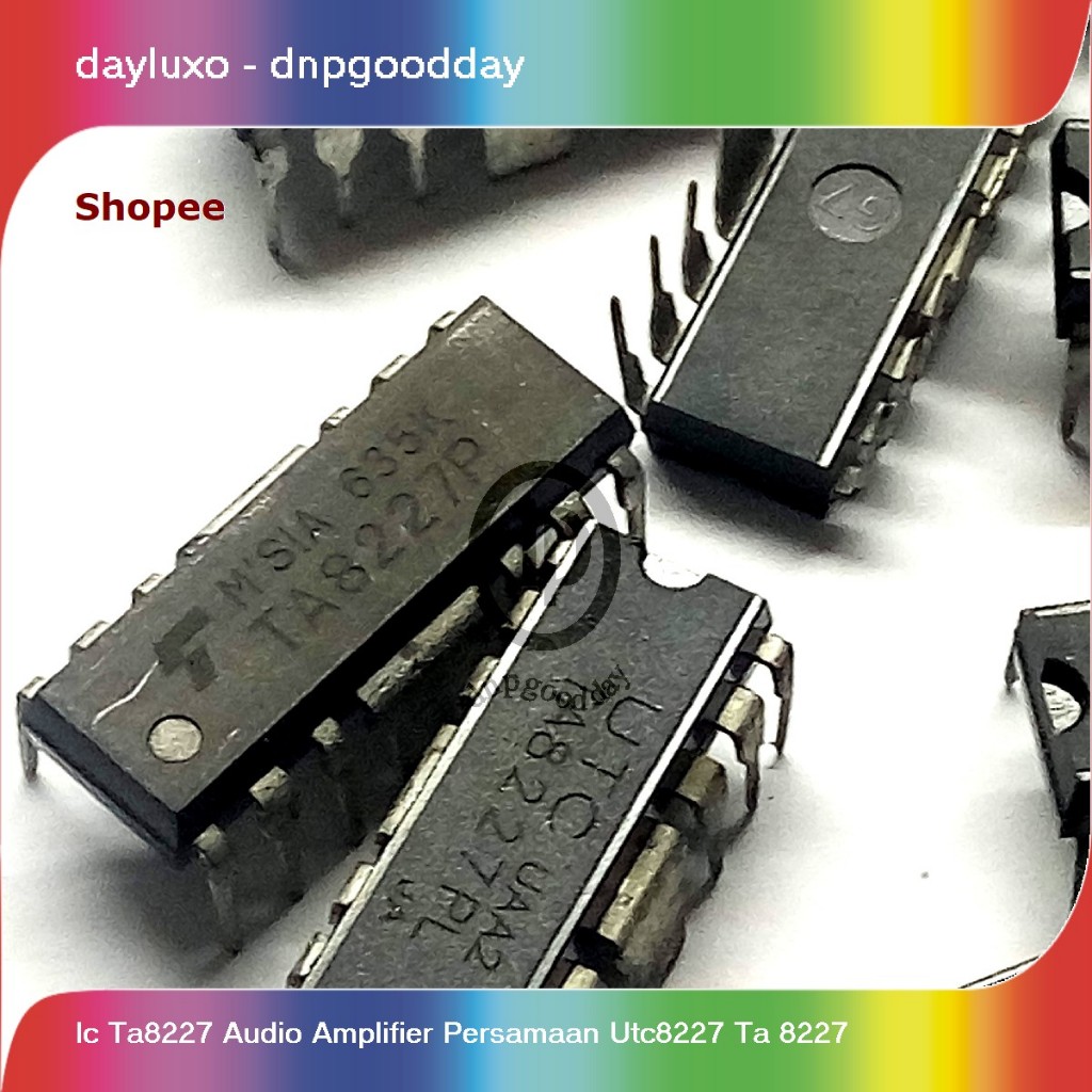 ic ta8227 audio amplifier persamaan utc8227 ta 8227