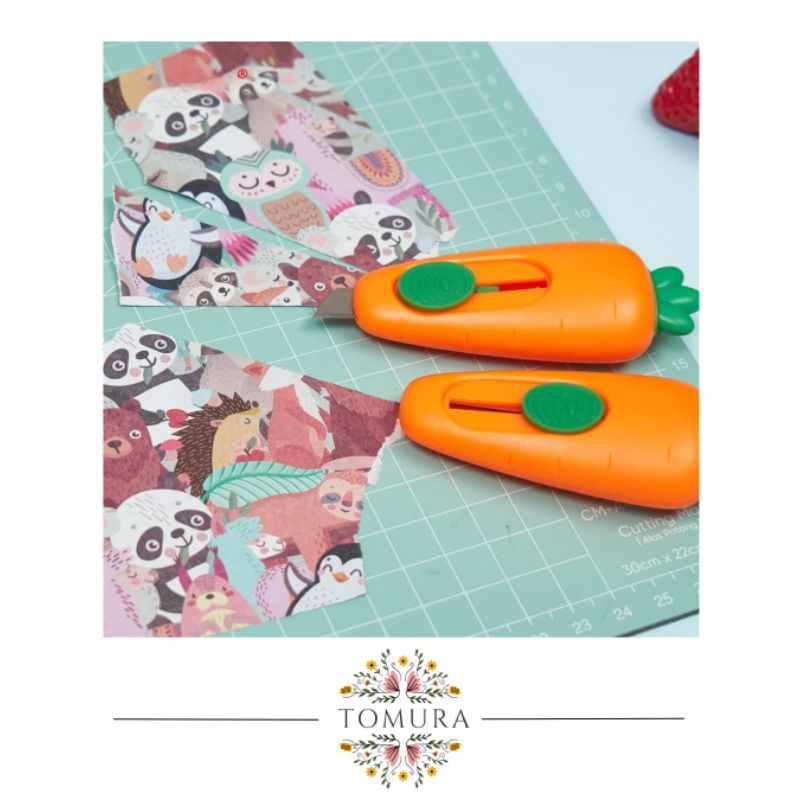 

Joyko Mini Cutter Carrot Kater Mini Wortel Tajam Lucu Stationary Peralatan Sekolah Peralatan Kantor Back To School