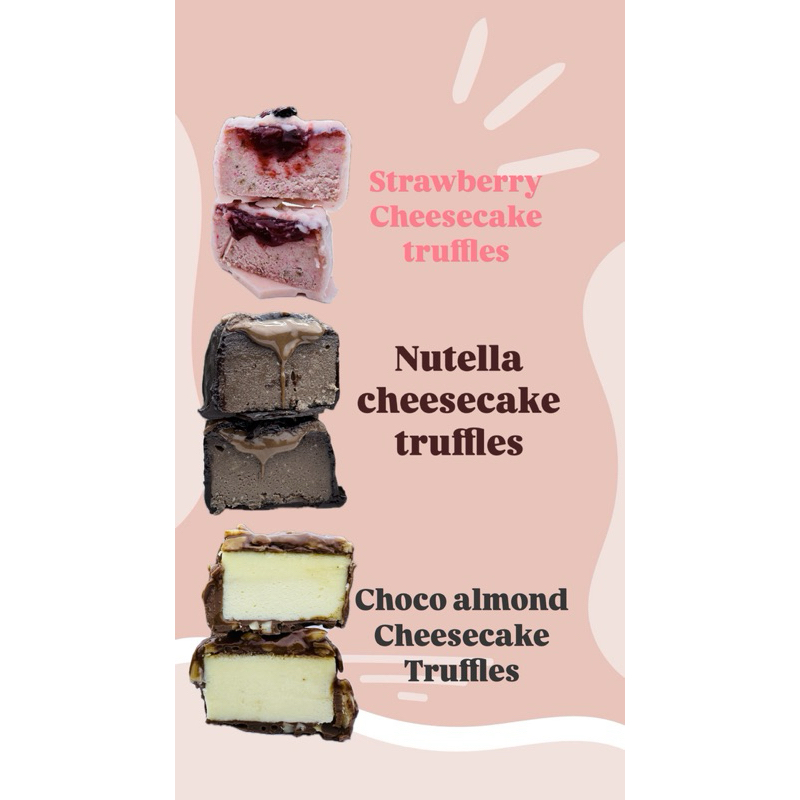 

cheesecake truffles