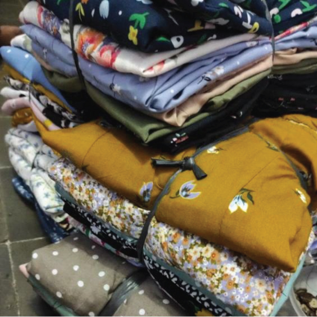 [BISA COD] 100 Dapat 4pcs || Daster Rayon Jumbo Lengan Pendek Busui Bumil Kancing Depan Lengan Pende