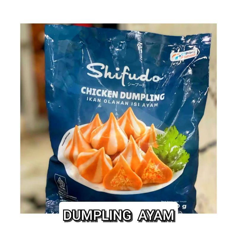 

Chicken Dumpling (Shifudo) Isi Ayam Isi 500gr