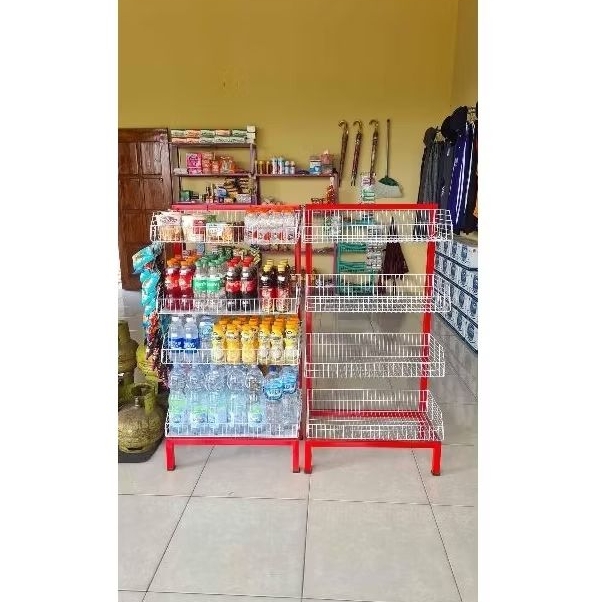 kranjang ciki atau rak chiki toko sembako murah