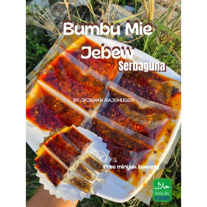 

PROMO PUNCAK 6.6 BUMBU BASAH MIE JEBEW/WONTON / BASRENG KEMASAN SACHET Termurah