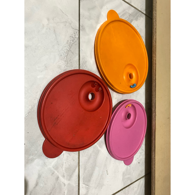 tutup CWL tupperware tanpa katup second