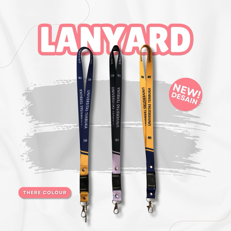 

Lanyard UT Universitas Terbuka with Good Design (Ready Stock)