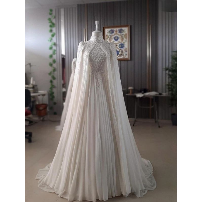 Mesra Ceruti Luxe Gown / Dress Kondangan / Dress Lebaran