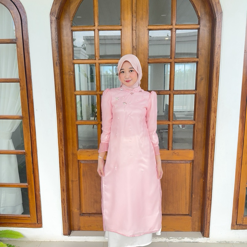 Adeline Dress One Set Rok Organza Premium