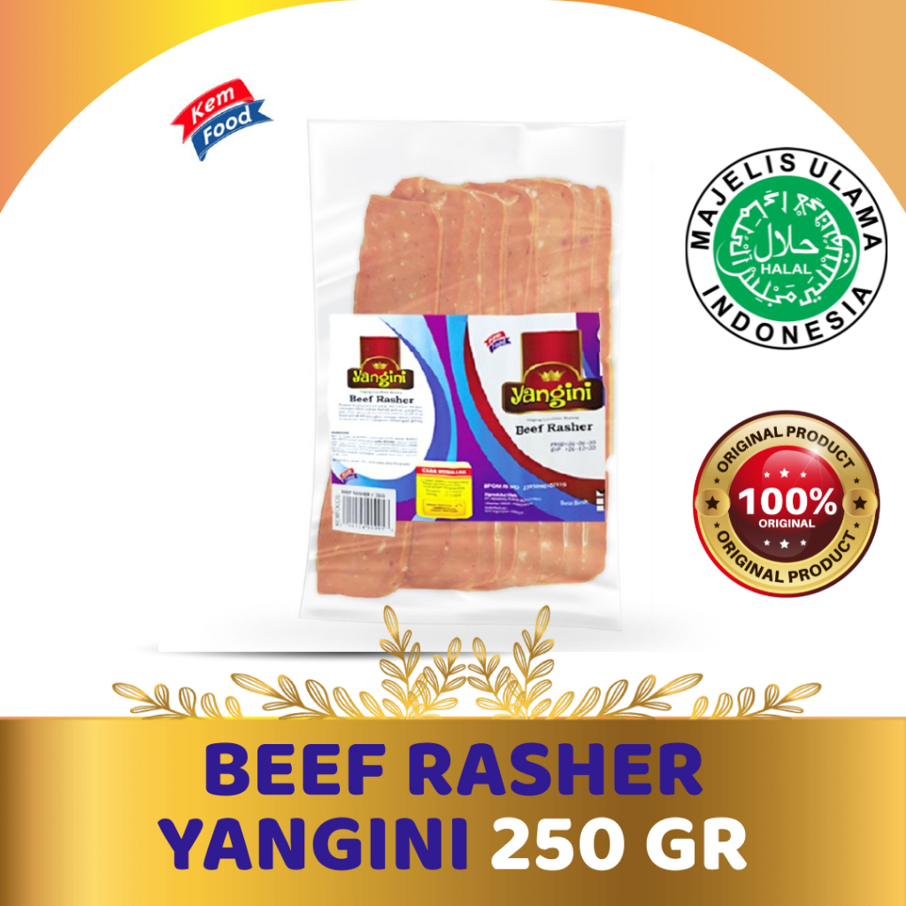 

Yangini Beef Rasher Daging Sapi 250gr