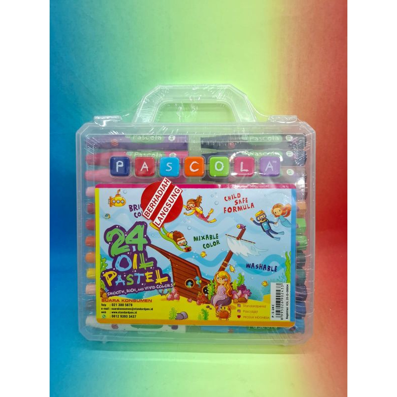 

crayon pascola isi 24 warna