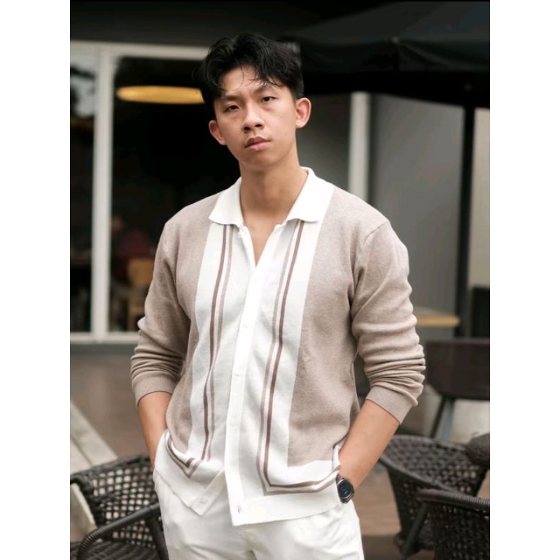 signore shirt stripes knitwear