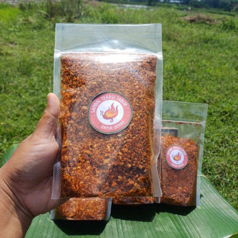 

Sambal terasi kering khas INDRAMAYU sambal terasi tabur sambal julid