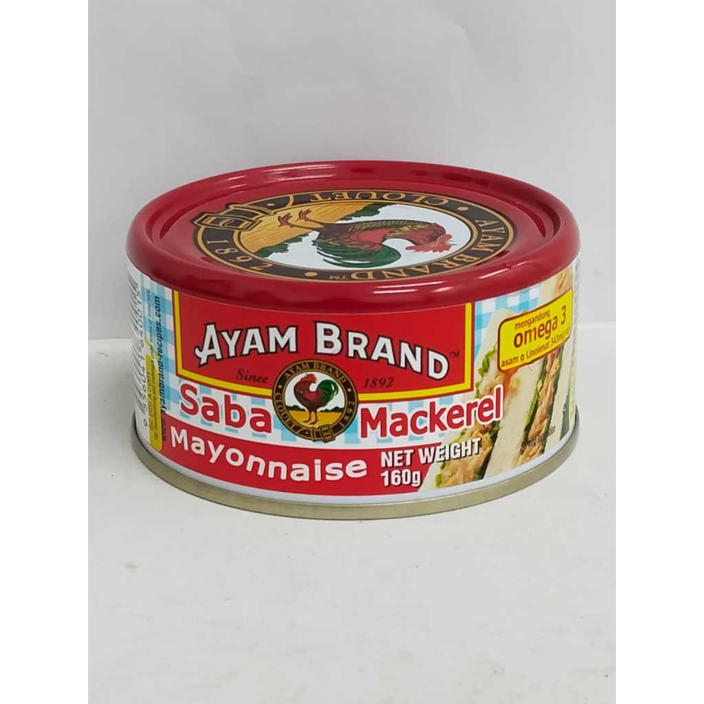 

AYAM BRAND SABA MACKEREL MAYO 160GR