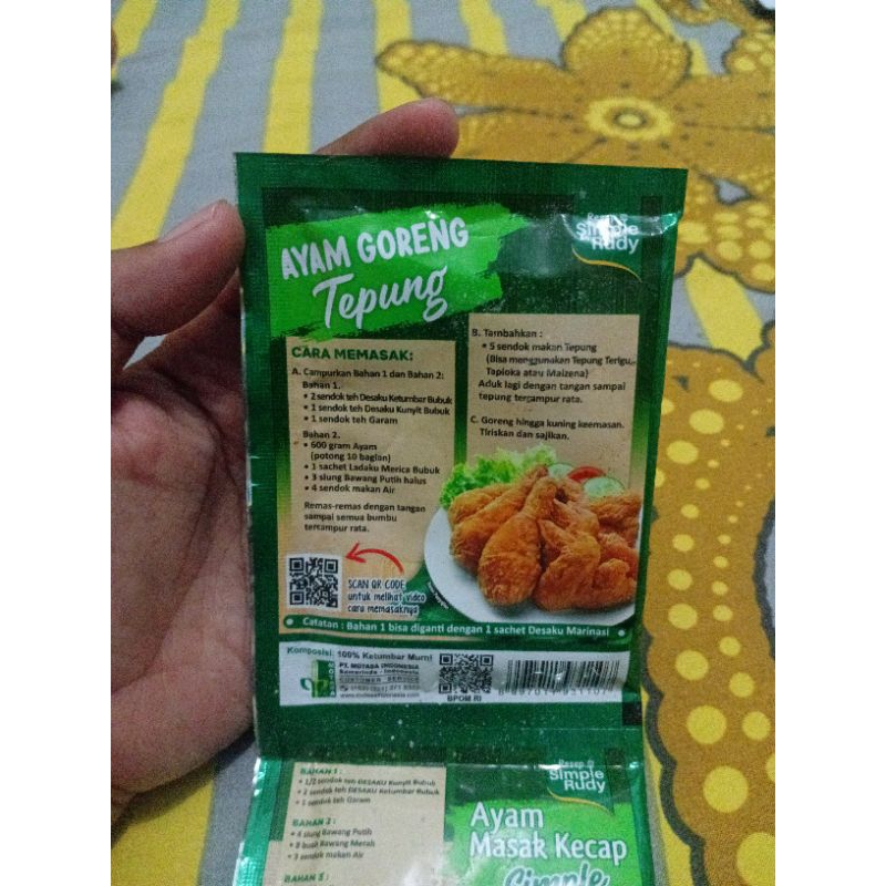 

Desaku Ketumbar Bubuk 100% Ketumbar Murni Serbuk Bumbu Halal 12.5g BPOM RI MD 25613039096 - Spices Powder bumbu Bahan Pedas Masakan Msg