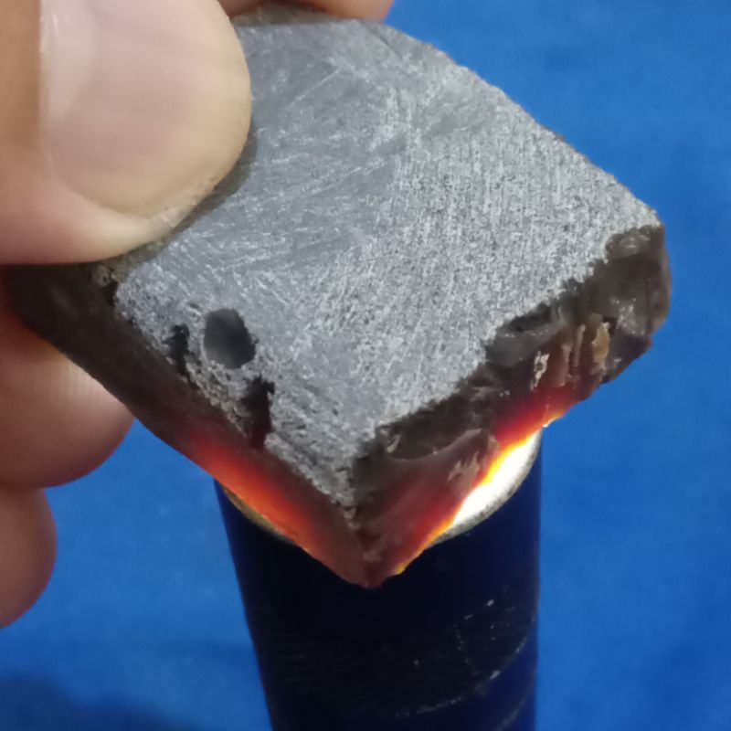 Original Batu Kecubung Wulung Asli Baturaja 2 Pieces