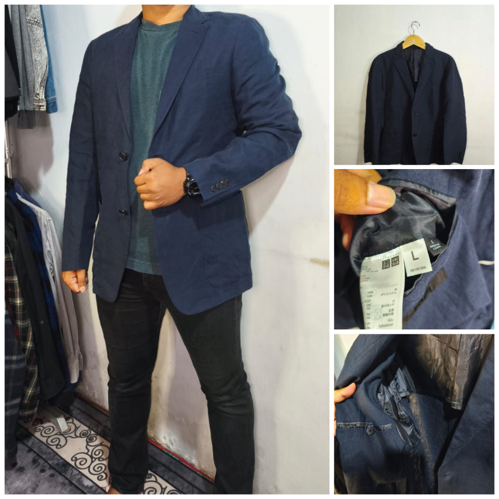 UNIQLO JAS BLAZER FULL FURING
