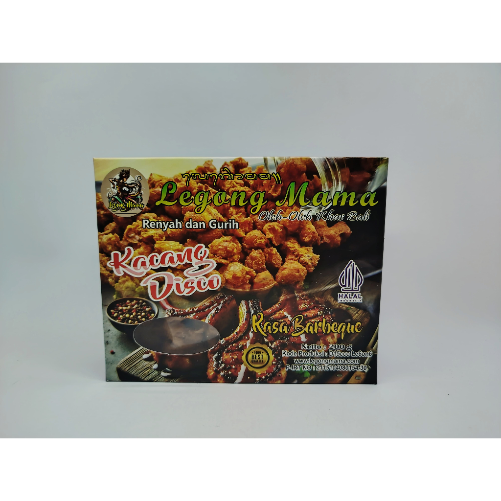 

Kacang Disco Legong Mama Kemasan Box 200gr Khas Bali