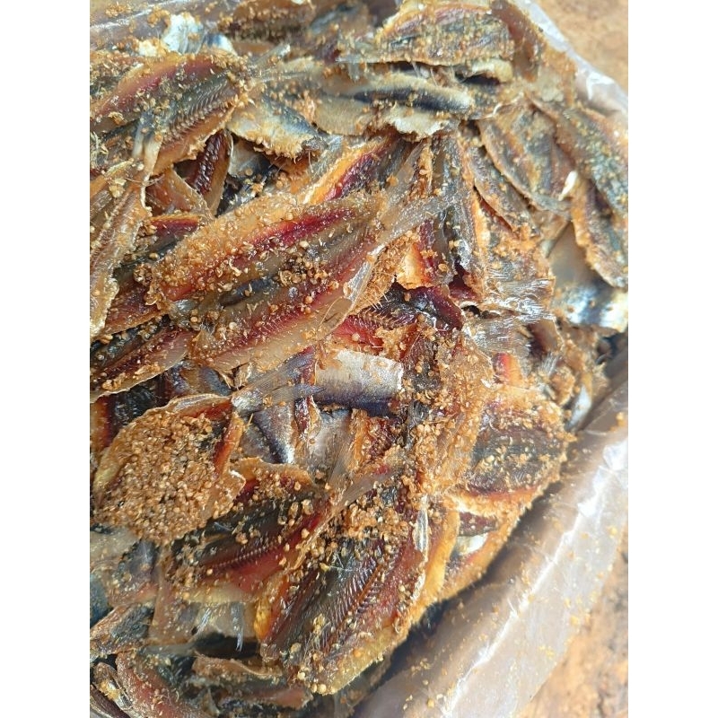 

termurah cuma 11.500 250gr ikan asin dendeng manis