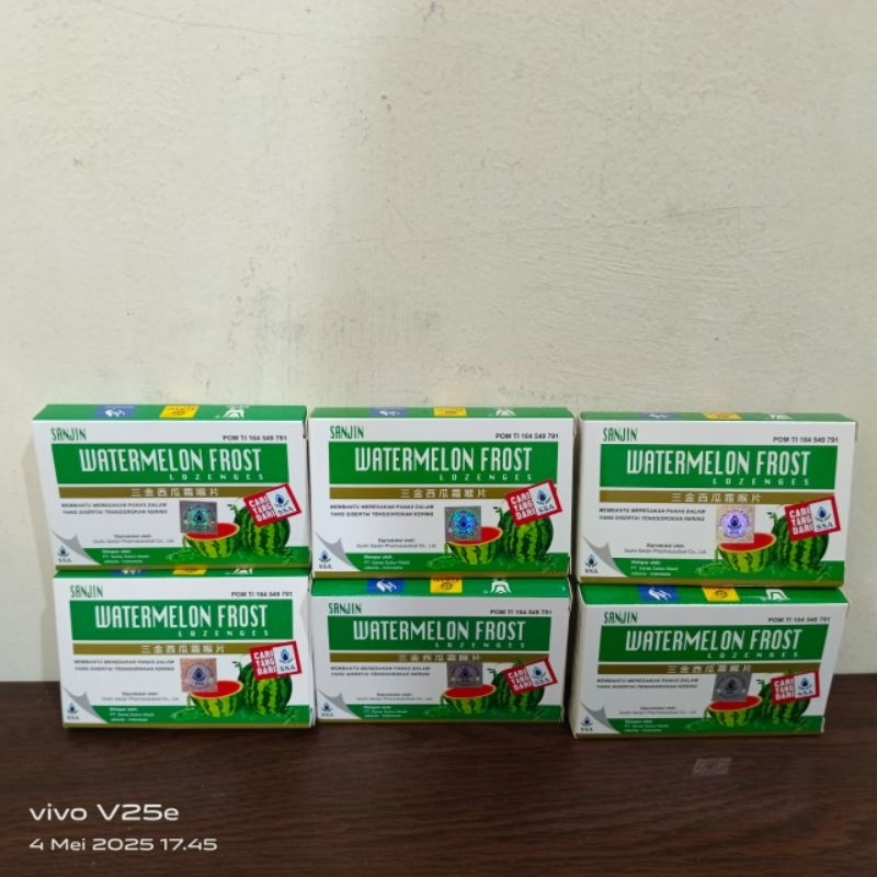 

Sanjin Watermelon Frost Lozenges