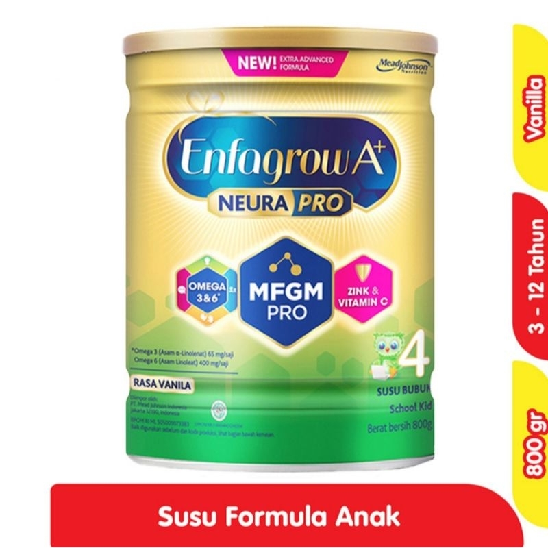 

Enfagrow A+ 4 Vanila 800G