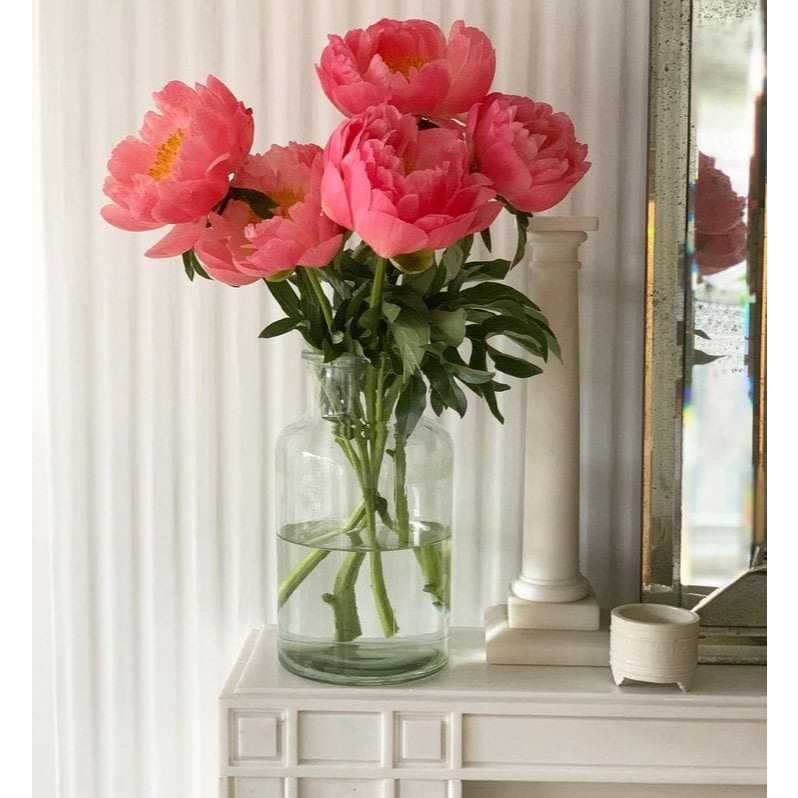 Vas Bunga Vas Kaca Tabung Vas Bunga Lili Vas Bunga Mawar
