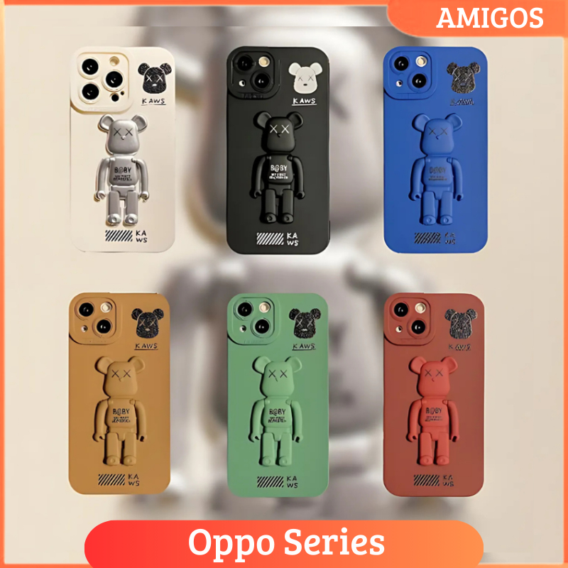 Casing Hp Oppo A5S A7 A12 F9 A11K A5 2020 A9 2020 A15 A15S A16 A16S A54 4G SoftCase Case Cpu Kaws Pr
