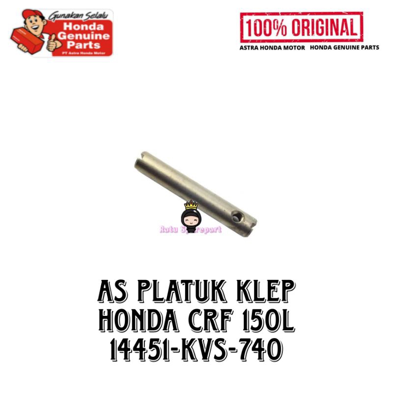 As Platuk Klep Honda CRF 150L Original - 14451KVS740 - As Platuk Klep CRF 150L - As Platuk Klep Verz