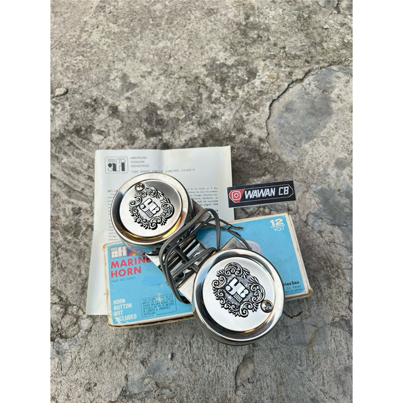 Bell Nikko Japan 12 Volt klakson nikko japan Original baru