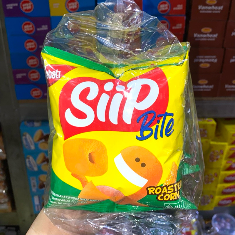 

NABATI SIIP BITE 1 bungkus 5pcs @16gr RASA ROASTED CORN JAGUNG BAKAR