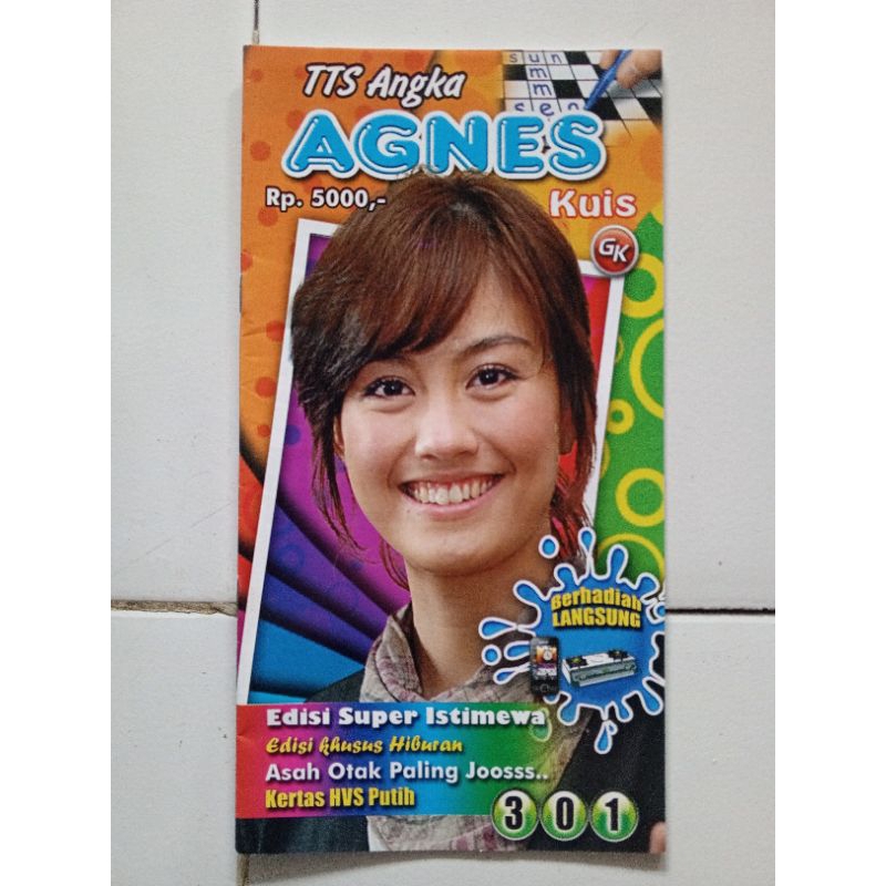 Teka Teki Silang Angka Agnes 301