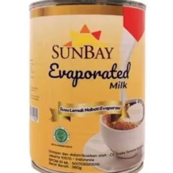 

Sunbay susu evaporated 380g