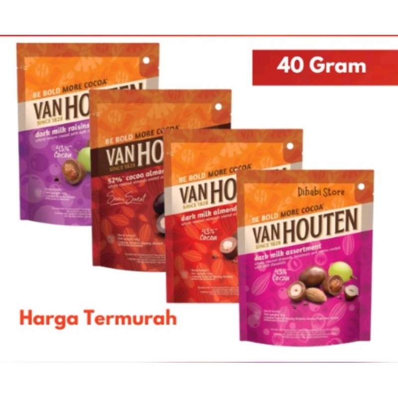 

COKLAT VAN HOUTEN BE BOLD MIRE COCOA 40GR