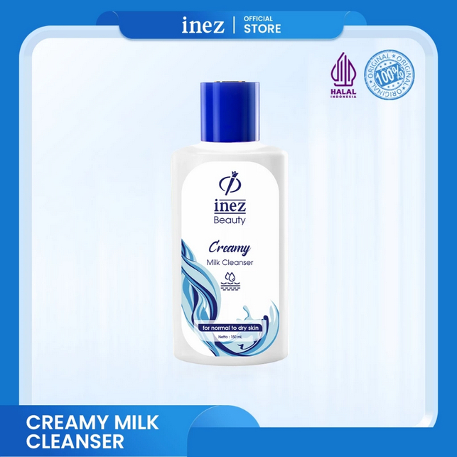 Inez Creamy Milk Cleanser | Susu Pembersih | Pembersih Wajah