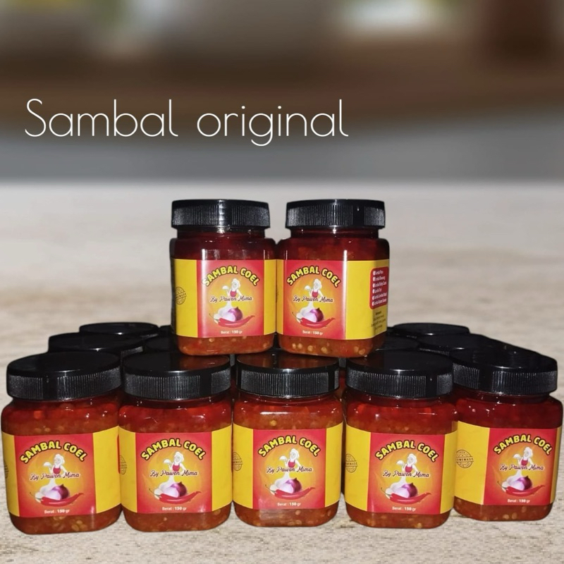 

SAMBAL COEL HOMEMADE 150 GR