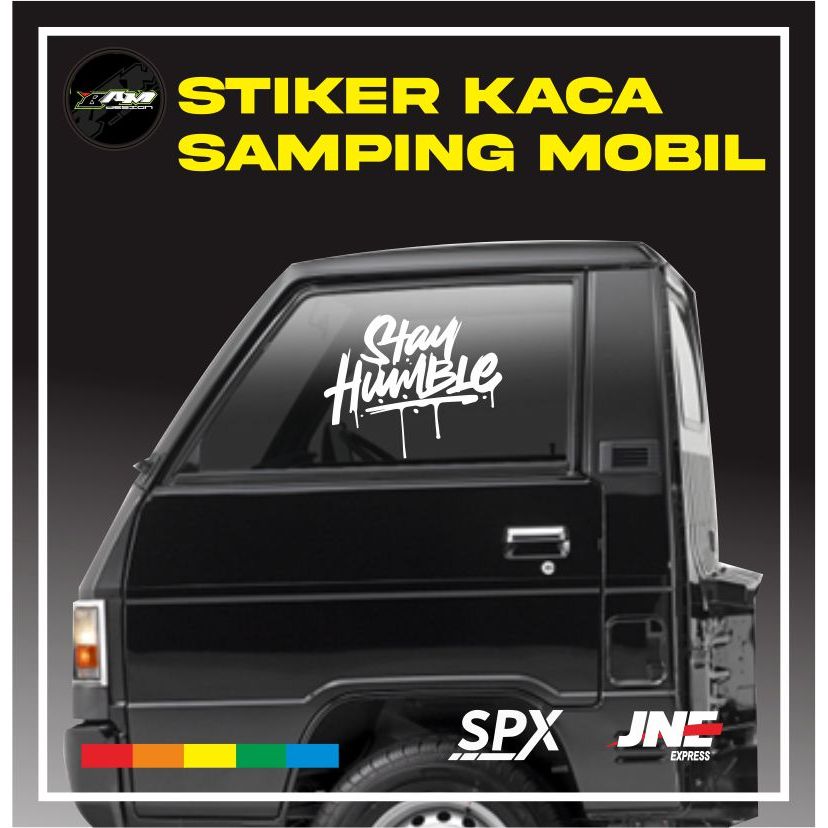 STIKER KACA SAMPING L300/MOBIL CANTER/MOBIL TRUK/CUTIING STICKER KACA