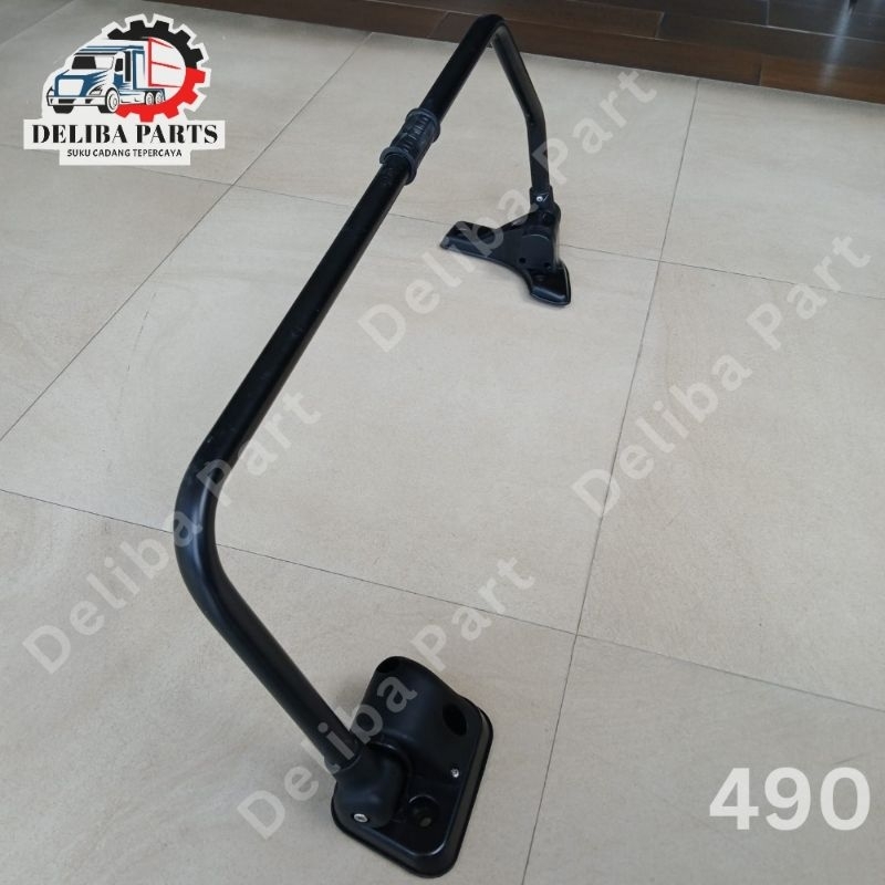 Gagang kaca spion kanan (tanpa kaca), mirror support / supoorting arm RH Mercy Axor 1623, 2523, 2528