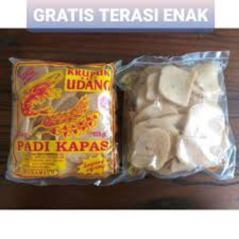 

KERUPUK UDANG CAP PADI KAPAS Ukuran KECIL