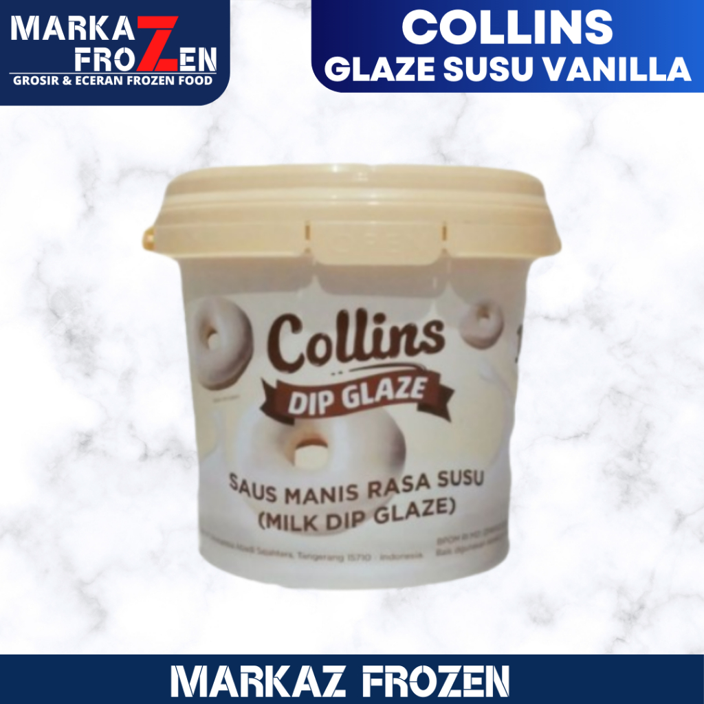 

COLLINS DIP GLAZE SUSU VANILLA 1KG