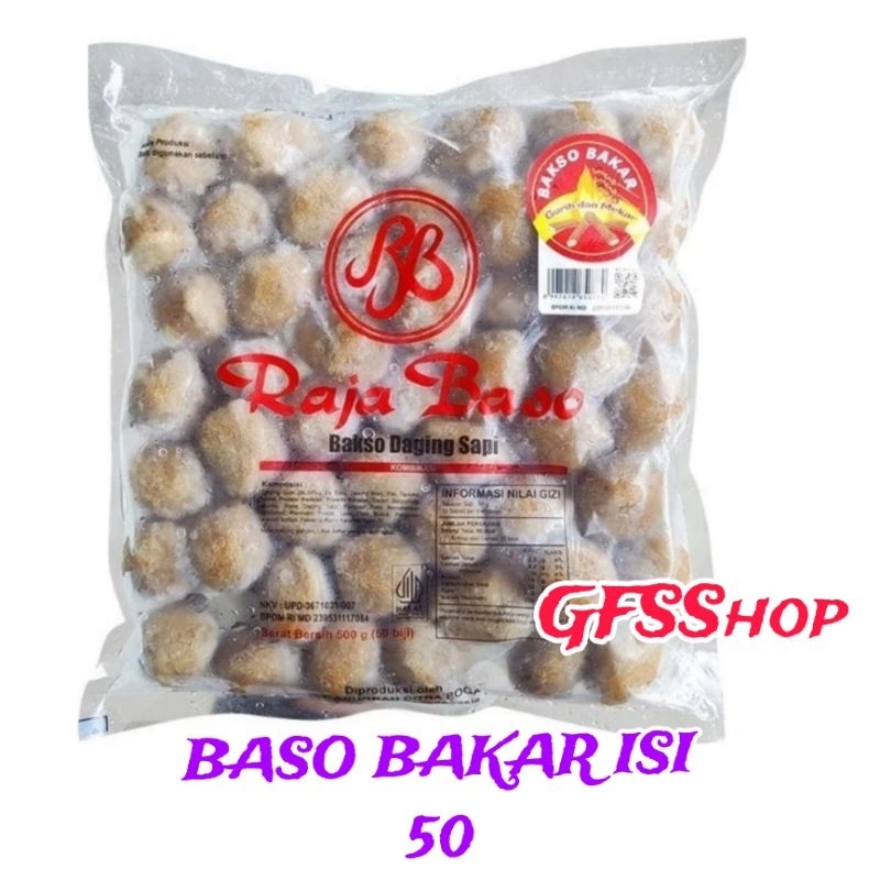 

Kode C. Raja Bakso Sapi, Bakso Bakar isi 50