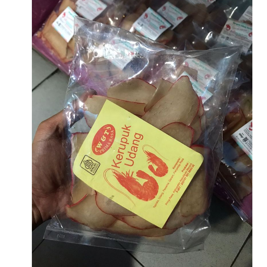 

Kerupuk Udang Prima Rasa selatpanjang 100 gram